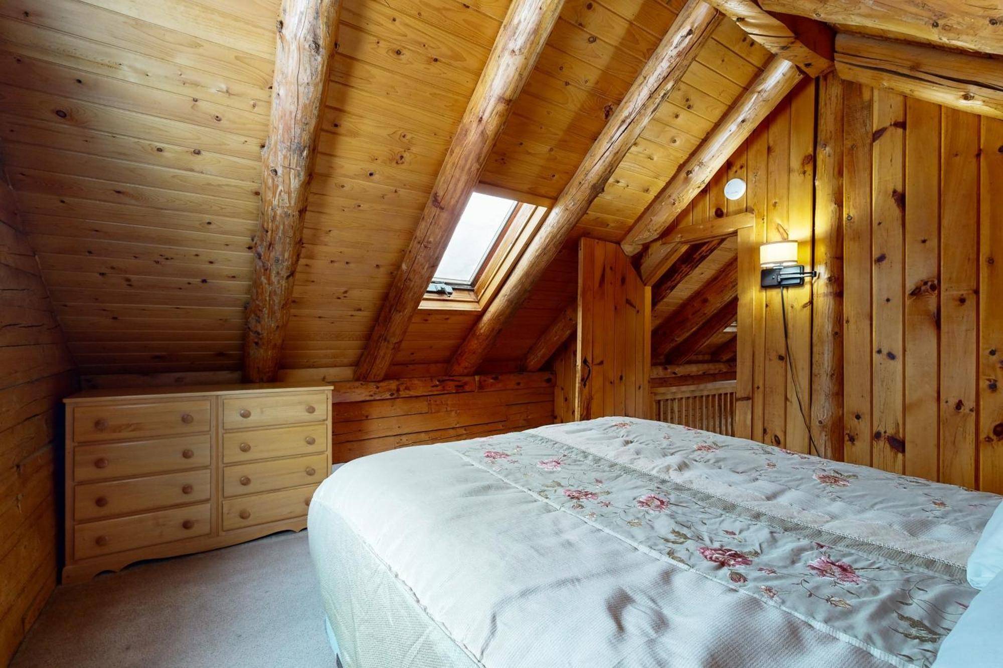 Twin View Log Home Carroll Exteriör bild