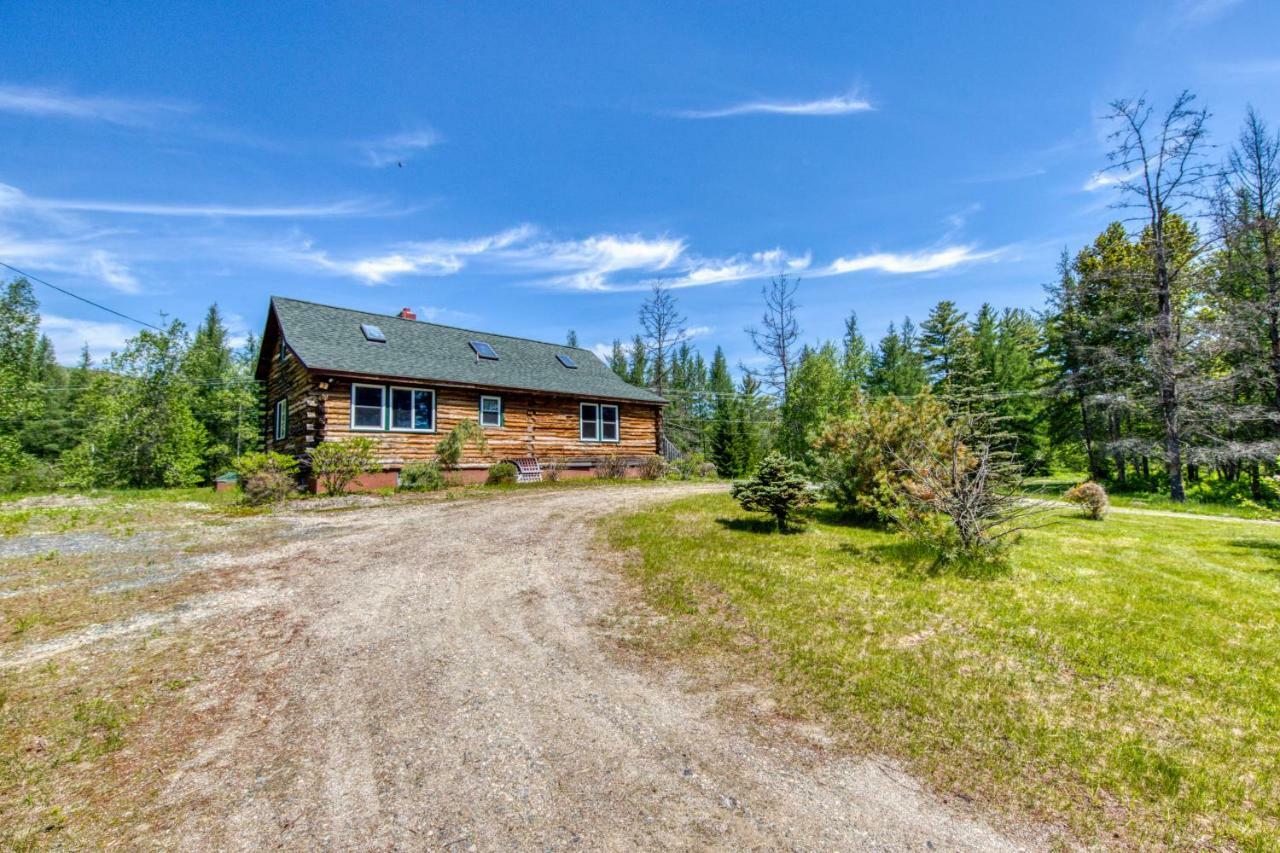 Twin View Log Home Carroll Exteriör bild